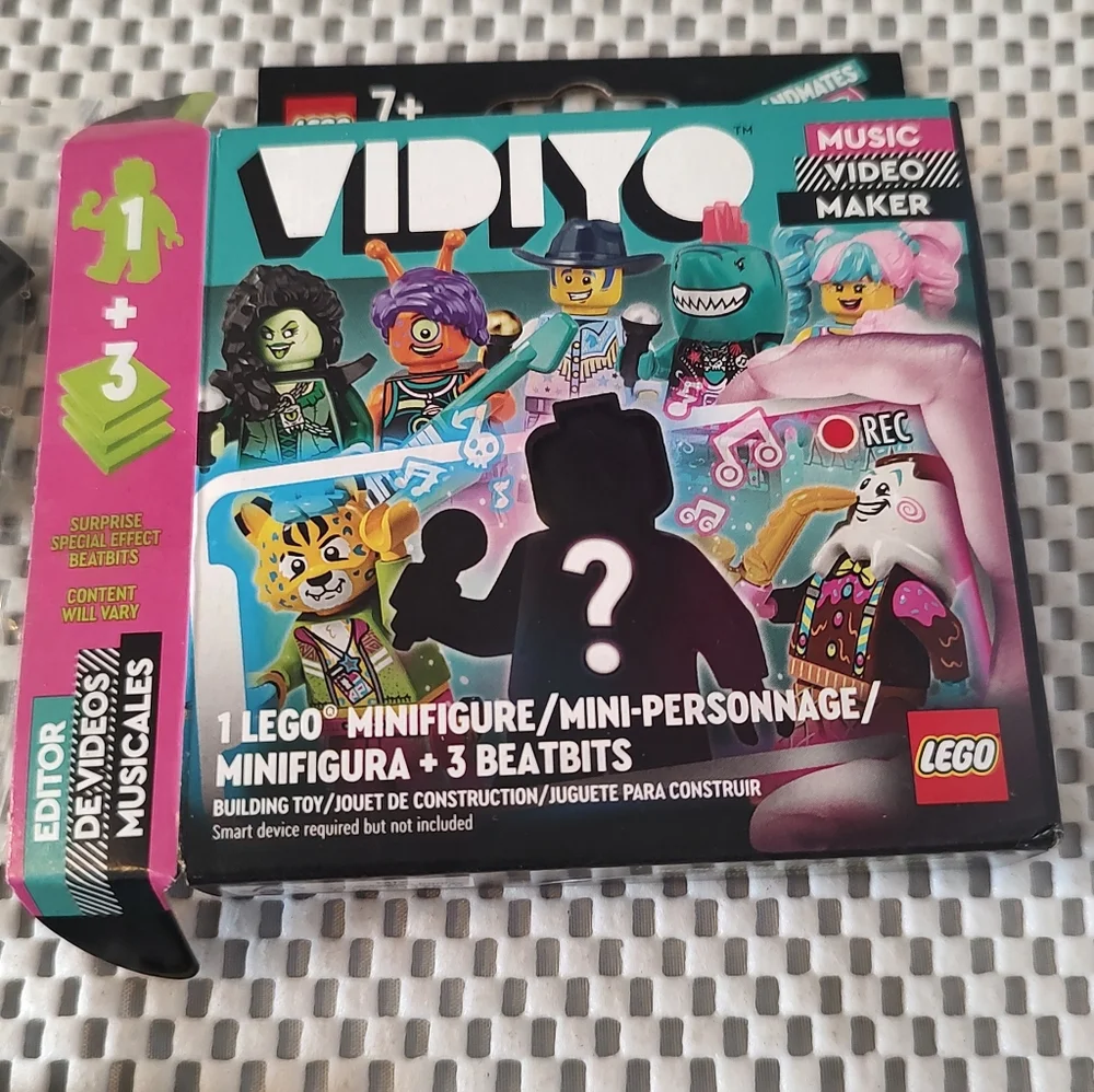 Lego Vidiyo 43101 Cotton Candy Cheerleader Minifigure NWT Building Toy Set Ser 1